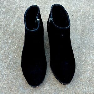 Leather booties
